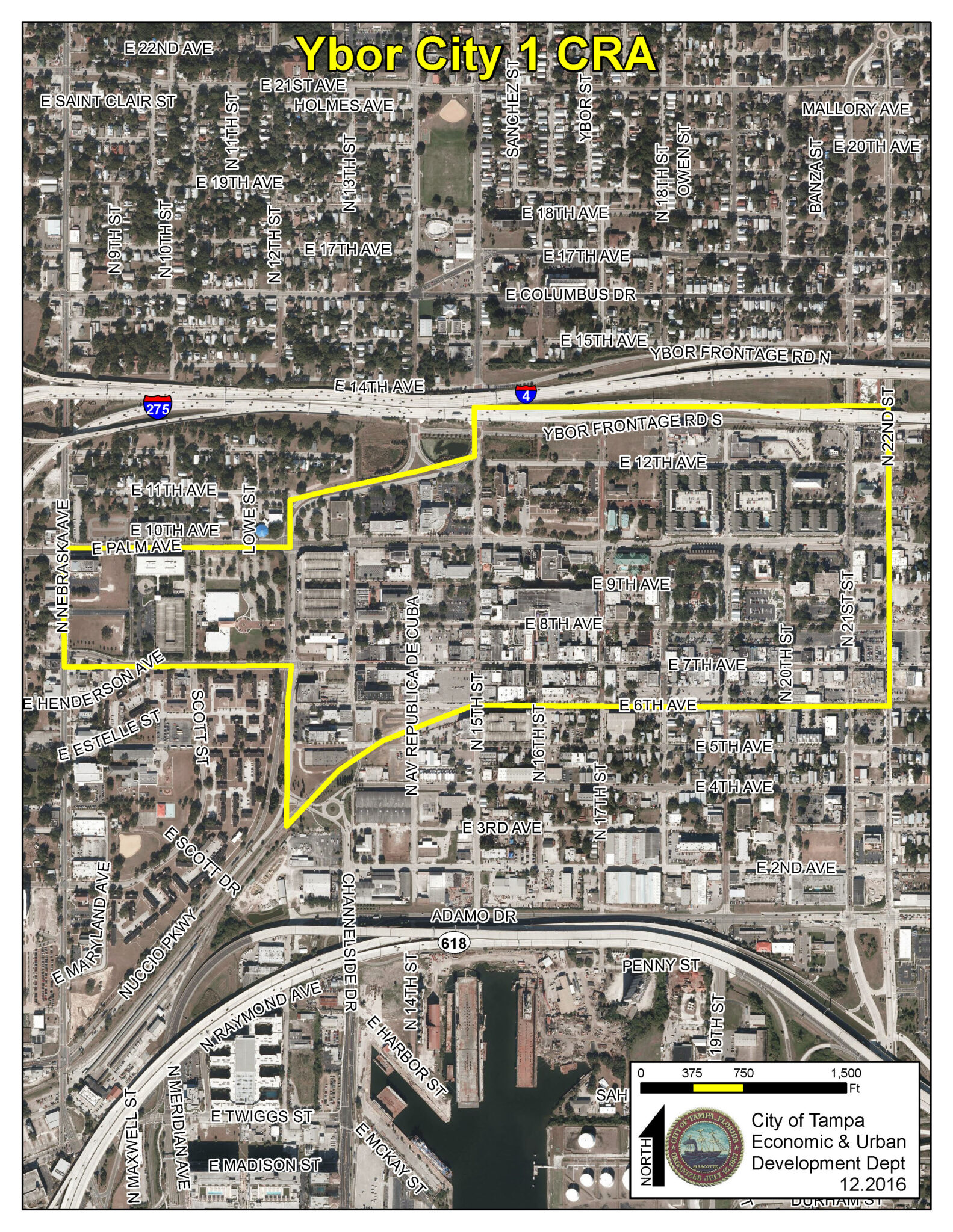 CRA Boundary Map - yborcityonline